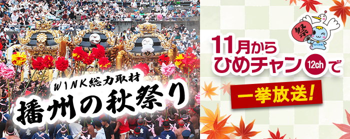 WINK「播州の秋祭り」特番